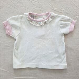 Vintage Baby Dior Girly Shirt 3-6 months